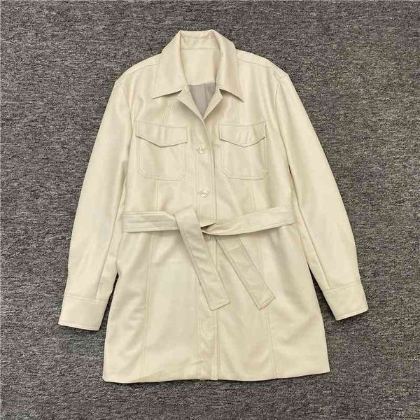 2021 new autumn and winter lc single breasted imitation leather lapel long sleeve jacket women, Black
2021 new autumn and winter lc single breasted imitation leather lapel long sleeve jacket women, Black