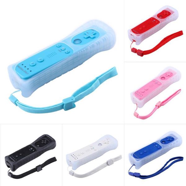 game controllers & joysticks built in motion plus remote ++ case for wii w