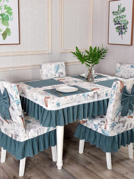 table cloth fresh and chair fabric craft set dining tables chairs tablecloth cover customized thickened core
table cloth fresh and chair fabric craft set dining tables chairs tablecloth cover customized thickened core
