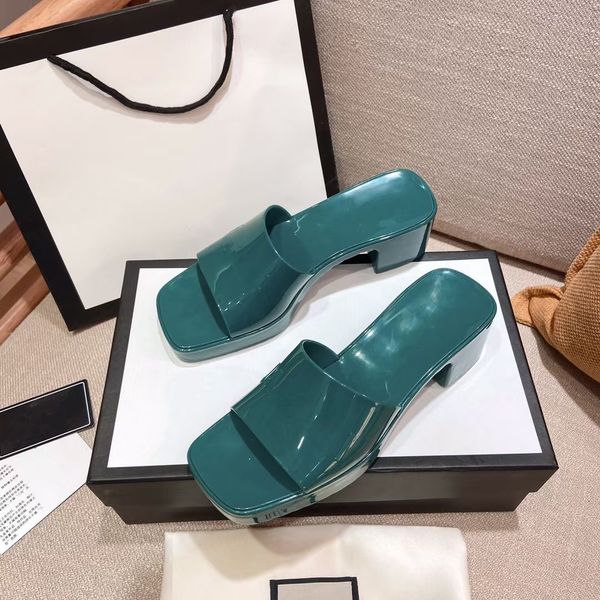 latest designers jelly slippers slide sandal 6cm fashion platform slipper pink green candy colors outdoor beach slides flip flops with box, Black
latest designers jelly slippers slide sandal 6cm fashion platform slipper pink green candy colors outdoor beach slides flip flops with box, Black