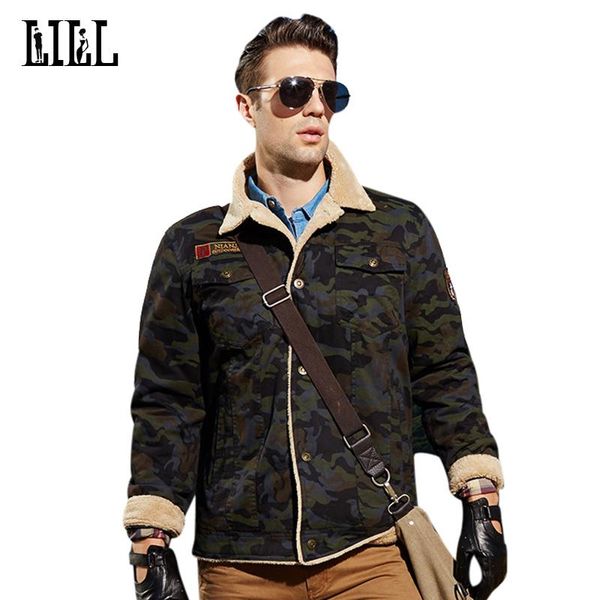 men's jackets warm winter jacket fur men fashion military thick camouflage male army cotton coats spring bomber jacket,uma384, Black;brown
men's jackets warm winter jacket fur men fashion military thick camouflage male army cotton coats spring bomber jacket,uma384, Black;brown
