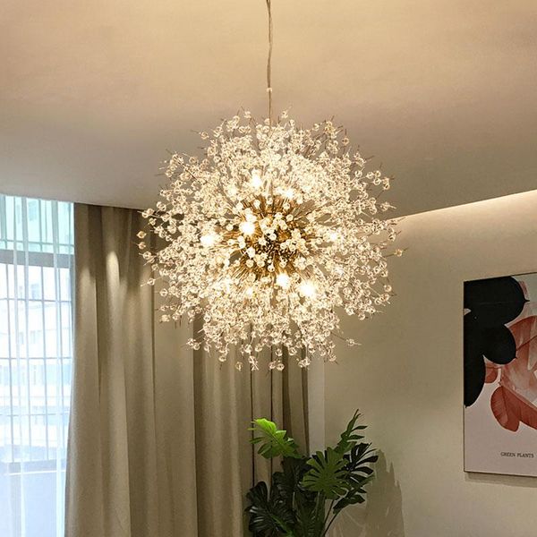 chandeliers modern led chandelier lighting romantic crystal dandelion living room dining bedroom golden silver hanging light
chandeliers modern led chandelier lighting romantic crystal dandelion living room dining bedroom golden silver hanging light