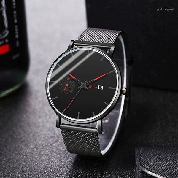 relogio masculino 2021 men's watch simple calendar luminous mesh belt men male quartz sports clock montre homme wristwatches, Slivery;brown
relogio masculino 2021 men's watch simple calendar luminous mesh belt men male quartz sports clock montre homme wristwatches, Slivery;brown