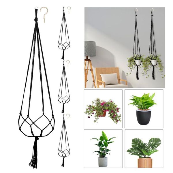 decorative objects & figurines s 100% handmade macrame plant hanger flower /pot for wall decoration countyard garden hangers g#
decorative objects & figurines s 100% handmade macrame plant hanger flower /pot for wall decoration countyard garden hangers g#