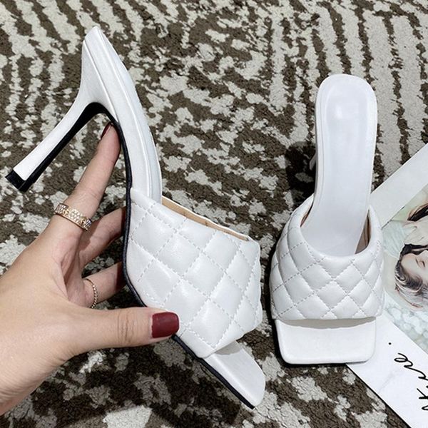 slippers brand design women elegant square toe thin high heels summer outdoor slides ladies shoes mules plus size 35-42, Black
slippers brand design women elegant square toe thin high heels summer outdoor slides ladies shoes mules plus size 35-42, Black