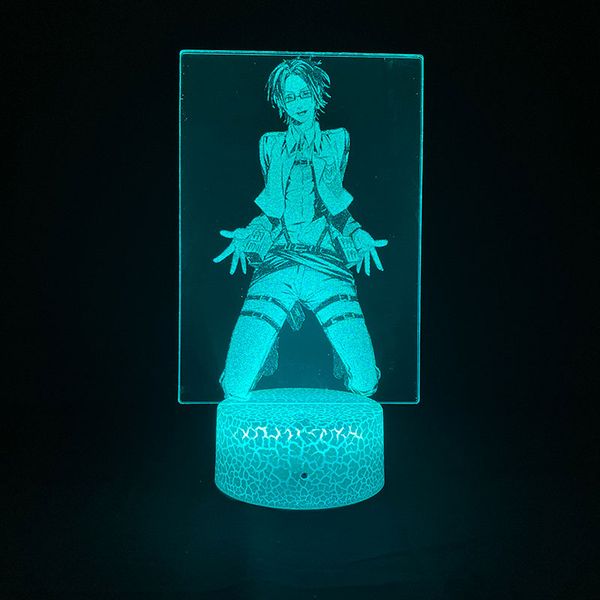 kids night light led 3d picture lamp anime nightlight attack on titan hange zoe bluetooth speaker room decorteenager gift 
kids night light led 3d picture lamp anime nightlight attack on titan hange zoe bluetooth speaker room decorteenager gift