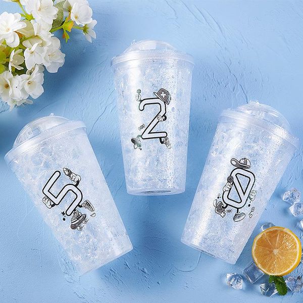mugs summer crushed ice cup straw cold drink water double refrigeration student tea girl gift creative
mugs summer crushed ice cup straw cold drink water double refrigeration student tea girl gift creative