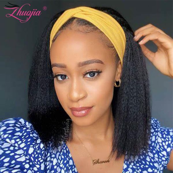 lace wigs kinky straight wig bob headband deep wave brazilian short curly human hair for women glueless full machine made, Black;brown
lace wigs kinky straight wig bob headband deep wave brazilian short curly human hair for women glueless full machine made, Black;brown