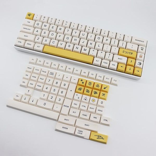 keyboards 137 key honey milk keycaps pbt keyboard keycap xda profile sublimation white english mechanical cap
keyboards 137 key honey milk keycaps pbt keyboard keycap xda profile sublimation white english mechanical cap