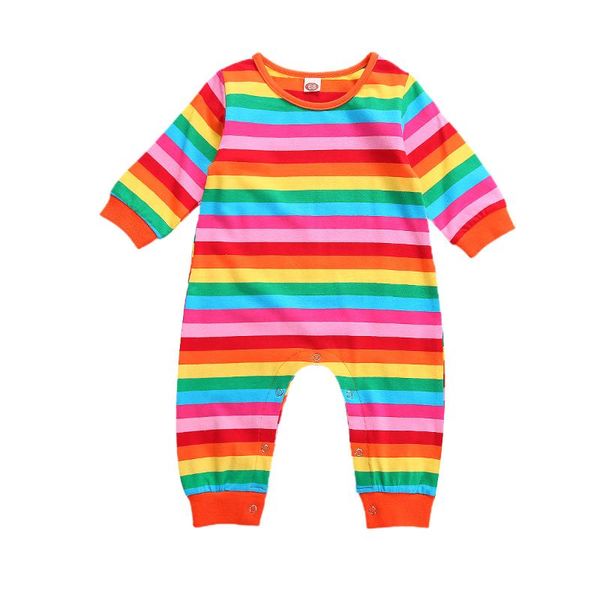 infant baby girl boy fashion rainbow print jumpsuits autumn spring long sleeve wrapped romper born cotton, Blue
infant baby girl boy fashion rainbow print jumpsuits autumn spring long sleeve wrapped romper born cotton, Blue