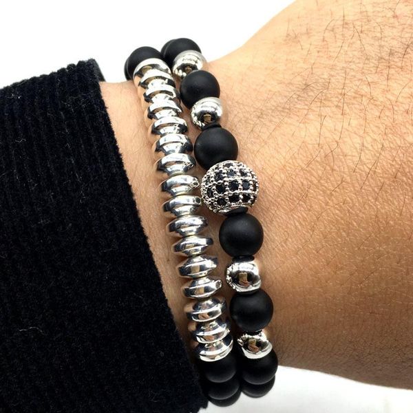 charm bracelets 2pcs/set fashion 2021 stone men ball beaded bracelet classic bead for fahion jewelry gift, Golden;silver
charm bracelets 2pcs/set fashion 2021 stone men ball beaded bracelet classic bead for fahion jewelry gift, Golden;silver