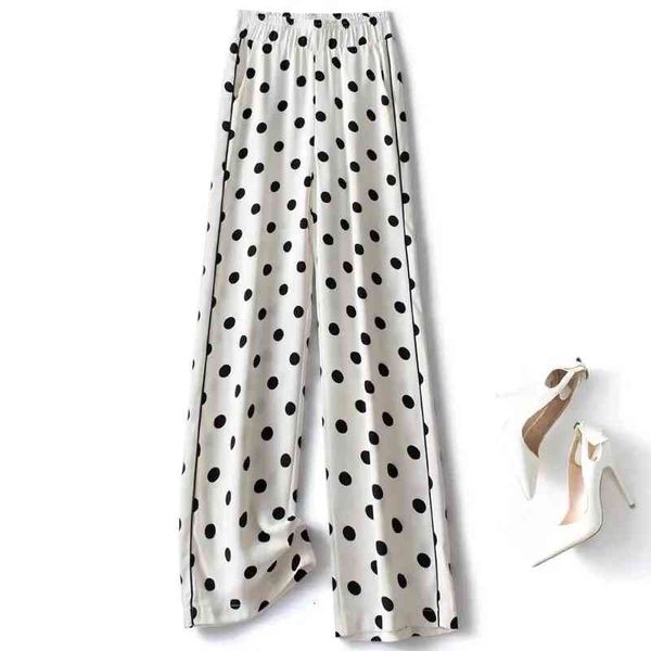 women's pants & capris wave point pants loose summer soft ice silk ankle-length black wide leg grey khaki high waisted trousers fa, Black;white
women's pants & capris wave point pants loose summer soft ice silk ankle-length black wide leg grey khaki high waisted trousers fa, Black;white