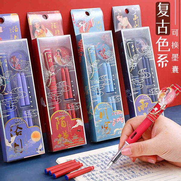 pen antique set pupil calligraphy pen replaceable ink bag bladder chine style ef tip gift
pen antique set pupil calligraphy pen replaceable ink bag bladder chine style ef tip gift