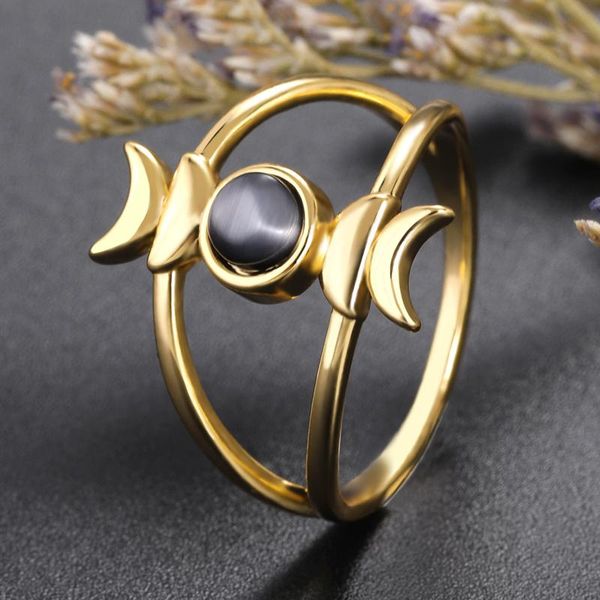 wedding rings creative opal moon eclipse european jewelry simple retro round moonstone for women, Slivery;golden
wedding rings creative opal moon eclipse european jewelry simple retro round moonstone for women, Slivery;golden