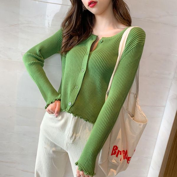 women's knits & tees autumn style foreign net red with small coat, fashionable knitted ear edge solid color long sleeve short for women, White
women's knits & tees autumn style foreign net red with small coat, fashionable knitted ear edge solid color long sleeve short for women, White