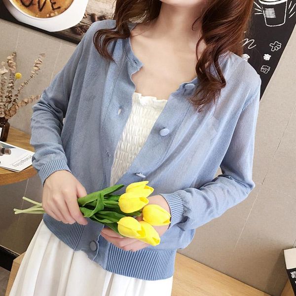 korean elegant slim short knitted sweater women 2021 summer long sleeve crop solid women's knits & tees, White
korean elegant slim short knitted sweater women 2021 summer long sleeve crop solid women's knits & tees, White