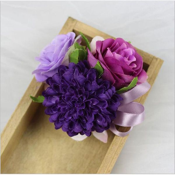 10pcs dark purple rose corsage&wrist flowers groomsman article wedding party decorative corsage wrist & wreaths
10pcs dark purple rose corsage&wrist flowers groomsman article wedding party decorative corsage wrist & wreaths