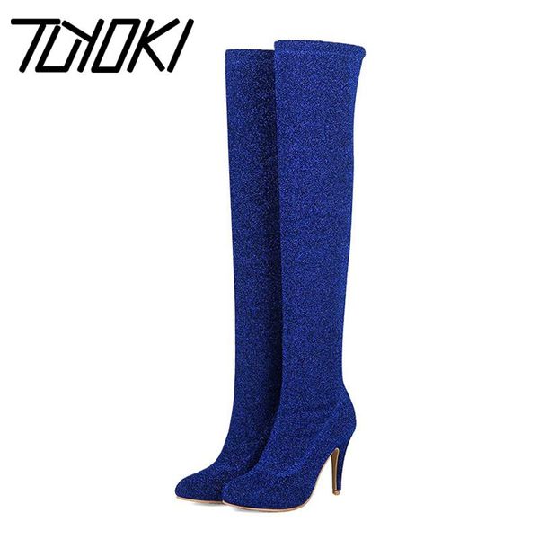 boots tuyoki 5 color plus size 32-48 bling stretch office ladies winter long fashion style shoes woman footwear, Black
boots tuyoki 5 color plus size 32-48 bling stretch office ladies winter long fashion style shoes woman footwear, Black