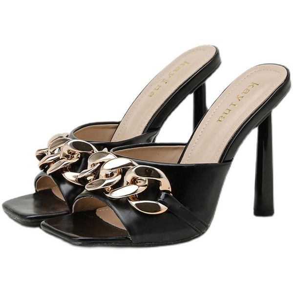 summer fashion thin heels women sandals open toe shoes size 35-41, Black
summer fashion thin heels women sandals open toe shoes size 35-41, Black