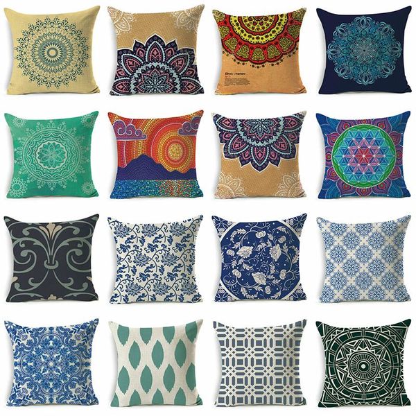 cushion/decorative pillow sofa waist cushion cover cotton linen throw case totem 18'' decor mandala home
cushion/decorative pillow sofa waist cushion cover cotton linen throw case totem 18'' decor mandala home