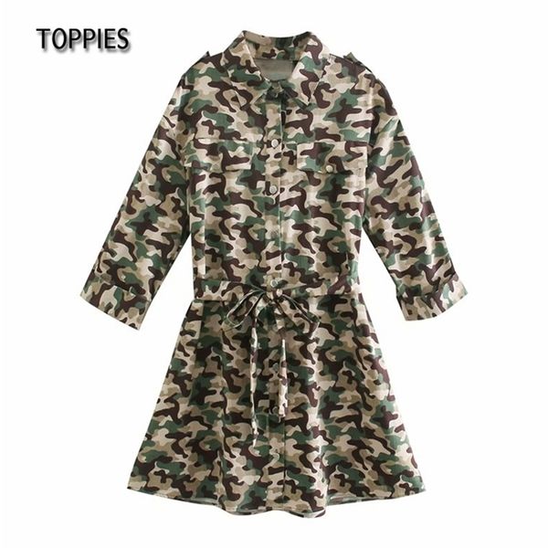 summer green camouflage mini dress woman short sleeve shirt single breasted a-line robe 210421, Black;gray
summer green camouflage mini dress woman short sleeve shirt single breasted a-line robe 210421, Black;gray