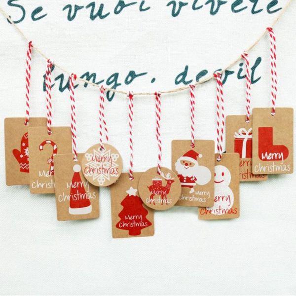 gift wrap 50pcs merry christmas kraft paper tag tree decoration card label hang tags snowman xmas pendant ornaments
gift wrap 50pcs merry christmas kraft paper tag tree decoration card label hang tags snowman xmas pendant ornaments