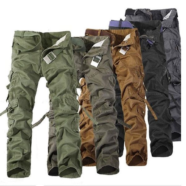 men's pants military tactical men multi-pocket washed overalls sweatpants loose cotton male cargo for trousers, Black
men's pants military tactical men multi-pocket washed overalls sweatpants loose cotton male cargo for trousers, Black
