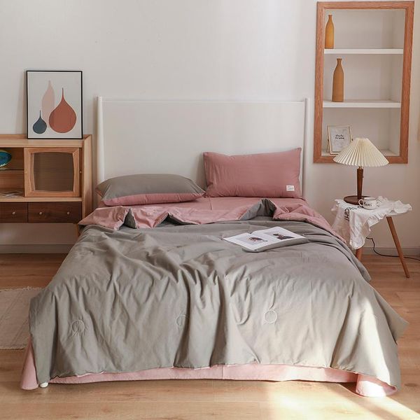 simple cotton bedspread duvet students dormitory sleeping air conditioned comforter quilt light gray summer quilts for adults comforters & s
simple cotton bedspread duvet students dormitory sleeping air conditioned comforter quilt light gray summer quilts for adults comforters & s