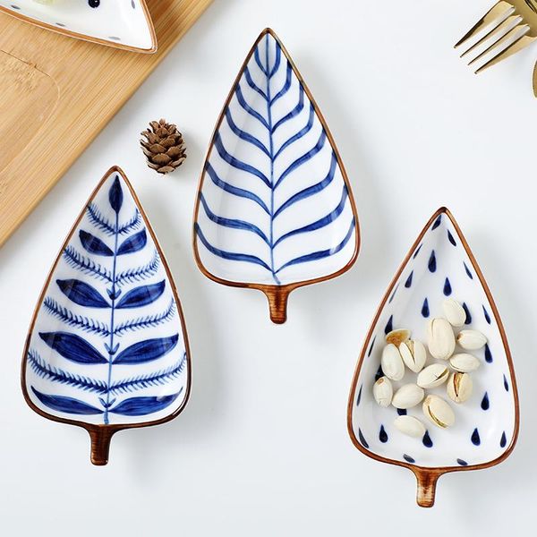 dishes & plates hand painted underglaze color snack combination creative leaf dish sauce cold restaurant household ceramic plate
dishes & plates hand painted underglaze color snack combination creative leaf dish sauce cold restaurant household ceramic plate