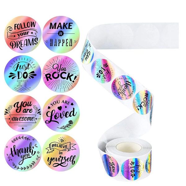 gift wrap 500 pcs colorful rainbow label sticker roll decor craft per stationery adhesive sealing baking paper stickers
gift wrap 500 pcs colorful rainbow label sticker roll decor craft per stationery adhesive sealing baking paper stickers