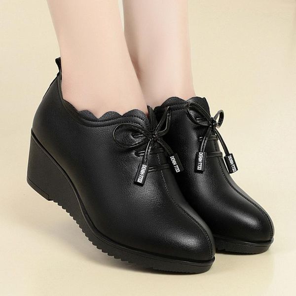 dress shoes olomlb womens pointed toe real leather wedge high heel mother pumps black soft lace up low plus size
dress shoes olomlb womens pointed toe real leather wedge high heel mother pumps black soft lace up low plus size