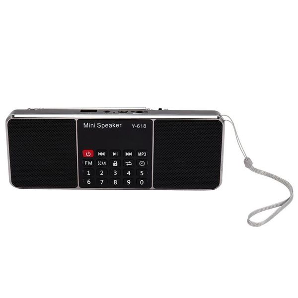 radio y-618 mini fm digital portable dual 3w stereo speaker mp3 audio player high fidelity sound quality w/ 2 inch display scree
radio y-618 mini fm digital portable dual 3w stereo speaker mp3 audio player high fidelity sound quality w/ 2 inch display scree