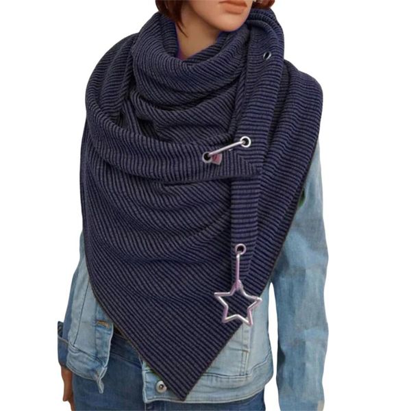 scarves 2021 women solid colors scarf wraps fashion winter autumn retro female multi-purpose warm button shawl, Blue;gray
scarves 2021 women solid colors scarf wraps fashion winter autumn retro female multi-purpose warm button shawl, Blue;gray