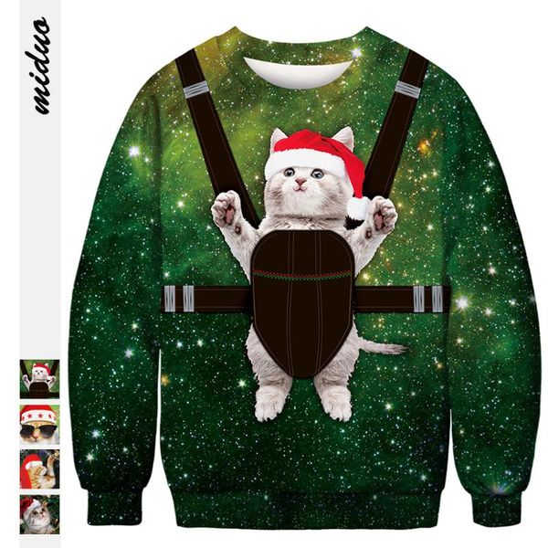 women's hoodies & sweatshirts wish autumn and winter cat digital printing pullover round neck casual loose long-sleeved sweater women, Black
women's hoodies & sweatshirts wish autumn and winter cat digital printing pullover round neck casual loose long-sleeved sweater women, Black