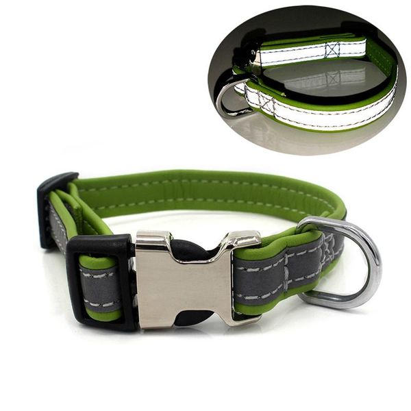 reflective tape dog collar microfiber pet adjustable necklace walking training stuff for puppy large martingale collars & leashes
reflective tape dog collar microfiber pet adjustable necklace walking training stuff for puppy large martingale collars & leashes