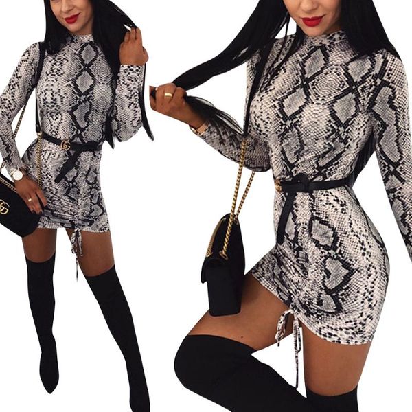 brand women bodycon dress female serpentine long sleeve sheath ladies mock neck skinny mini casual dresses, Black;gray
brand women bodycon dress female serpentine long sleeve sheath ladies mock neck skinny mini casual dresses, Black;gray