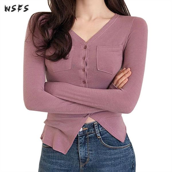 women's t-shirt spring tshirts pink white black vneck long sleeve t shirt stretch cotton cardigan button casual tees womens cloth
women's t-shirt spring tshirts pink white black vneck long sleeve t shirt stretch cotton cardigan button casual tees womens cloth
