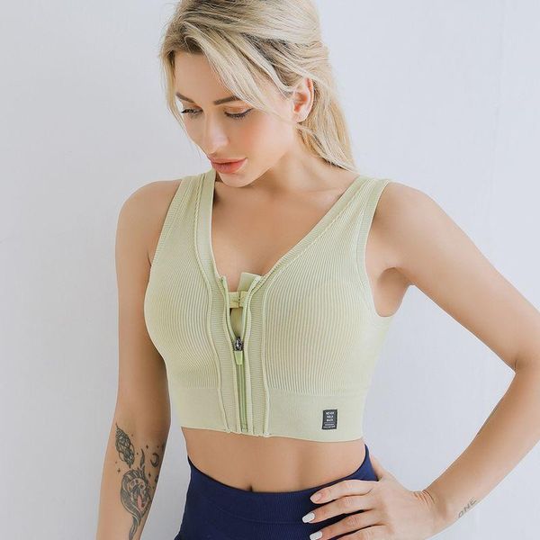 yoga outfit sports bra women front zipper running fitness shockproof underwear high-intensity gathering beauty back solid clothes
yoga outfit sports bra women front zipper running fitness shockproof underwear high-intensity gathering beauty back solid clothes