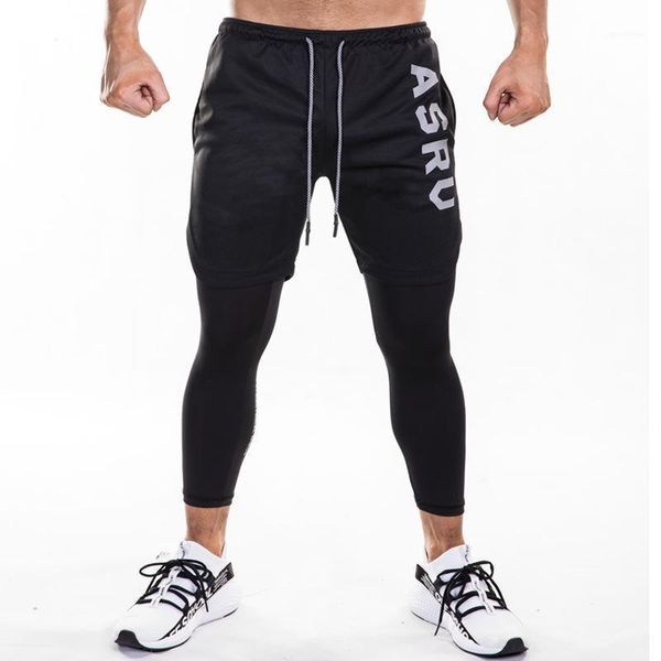 men's pants compression 2 in 1 quick dry sportswear fitness leggings gym skinny trousers autumn sport tights running men, Black 
men's pants compression 2 in 1 quick dry sportswear fitness leggings gym skinny trousers autumn sport tights running men, Black
