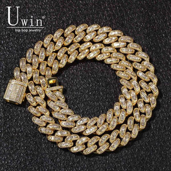 uwin 13mm cuban chain baguette round cubic zircon mixed luxury bling full iced out charms hiphop jewelry x0509, Black
uwin 13mm cuban chain baguette round cubic zircon mixed luxury bling full iced out charms hiphop jewelry x0509, Black