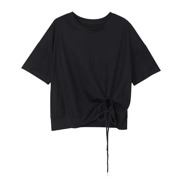 hollow out o-neck casual loose women tee shirt summer short sleeve female solid japanese design t-shirts 13a297 210525, White
hollow out o-neck casual loose women tee shirt summer short sleeve female solid japanese design t-shirts 13a297 210525, White