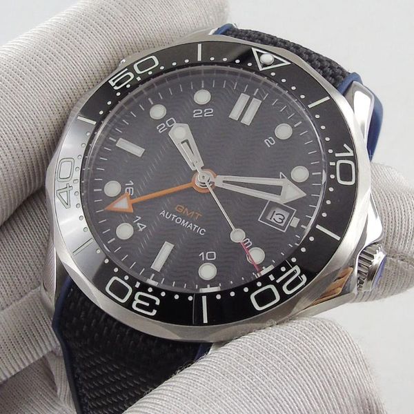 wristwatches luxury 41mm black sterile dial sapphire glass gmt automatic rubber luminous ceramic bezel date function mechancial men's w, Slivery;brown
wristwatches luxury 41mm black sterile dial sapphire glass gmt automatic rubber luminous ceramic bezel date function mechancial men's w, Slivery;brown