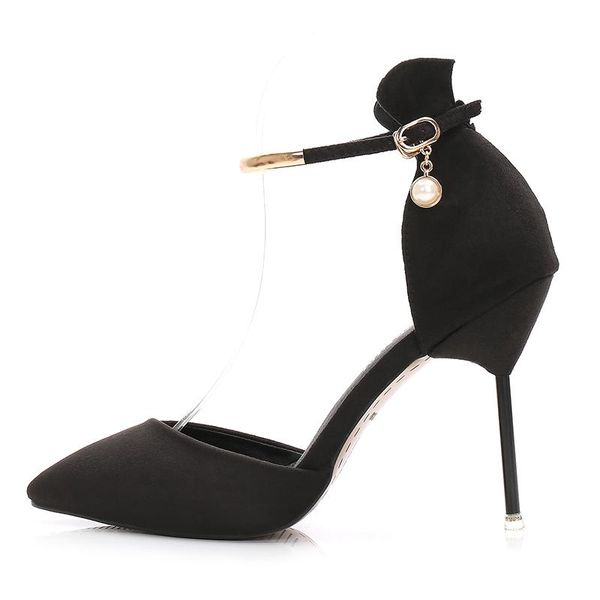 odinokov women buckle strap high heels pumps spring autumn pointed toe shoes for woman ladies single sho dress, Black
odinokov women buckle strap high heels pumps spring autumn pointed toe shoes for woman ladies single sho dress, Black