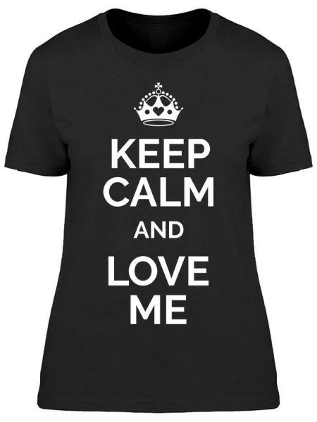 Keep Calm And Loveyourself Tee Women's -Image by Shutterstock Women's T-shirt, White;black
Keep Calm And Loveyourself Tee Women's -Image by Shutterstock Women's T-shirt, White;black