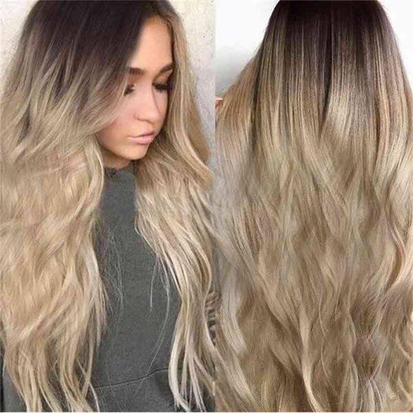 fashionable wig beautiful goddess synthetic s female black gradient gold medium split long curly hair micro straight dyed chemical fiber set
fashionable wig beautiful goddess synthetic s female black gradient gold medium split long curly hair micro straight dyed chemical fiber set