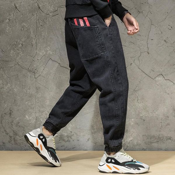 fashion streetwear men jeans black loose fit harem cargo pants printed designer hip hop joggers big size 28-42 men's, Blue
fashion streetwear men jeans black loose fit harem cargo pants printed designer hip hop joggers big size 28-42 men's, Blue