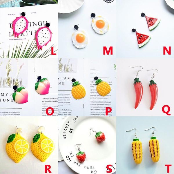 summer japanese and korean sweet girls exaggerate jewelry lovely personality simulation cartoon fruit earrings stud, Golden;silver
summer japanese and korean sweet girls exaggerate jewelry lovely personality simulation cartoon fruit earrings stud, Golden;silver