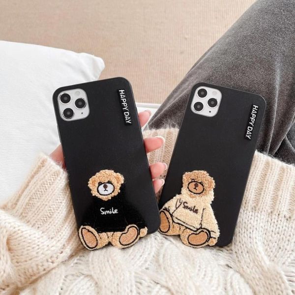 card holders embroidered leather bear is suitable for apple 12 mobile phone case 8p female x\11pro\xs max plush xsmax sweater, Brown;gray
card holders embroidered leather bear is suitable for apple 12 mobile phone case 8p female x\11pro\xs max plush xsmax sweater, Brown;gray