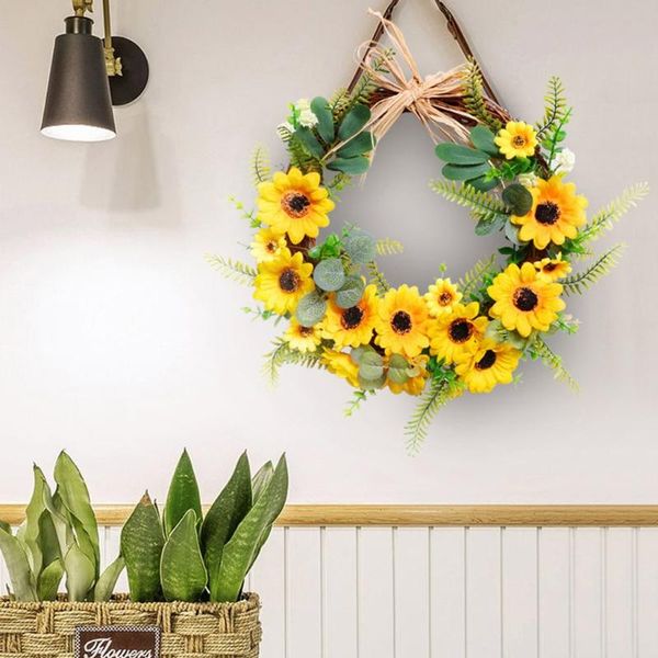 decorative flowers & wreaths artificial sunflower wreath fake garland wall door hanging pendant wedding decor
decorative flowers & wreaths artificial sunflower wreath fake garland wall door hanging pendant wedding decor