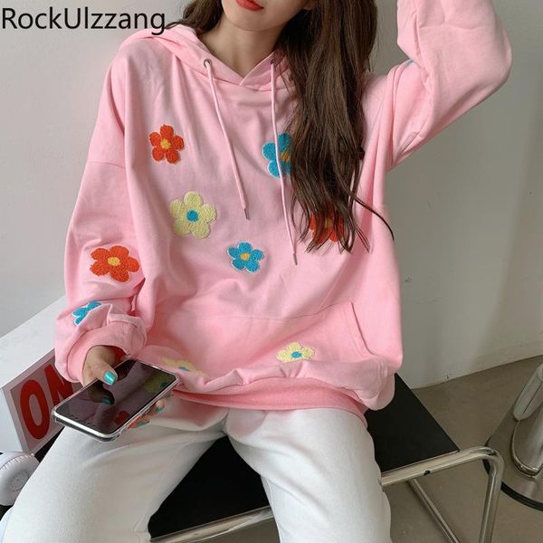 oversized autumn flower hooded loose cute black gray pink sweatshirt pullover hoodies women korean fashion harajuku kawaii women's & sw
oversized autumn flower hooded loose cute black gray pink sweatshirt pullover hoodies women korean fashion harajuku kawaii women's & sw